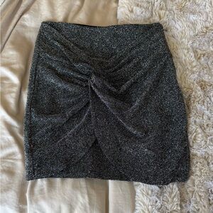 Sparkly mini skirt